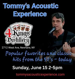 LIVE music with Tommy Nowocien